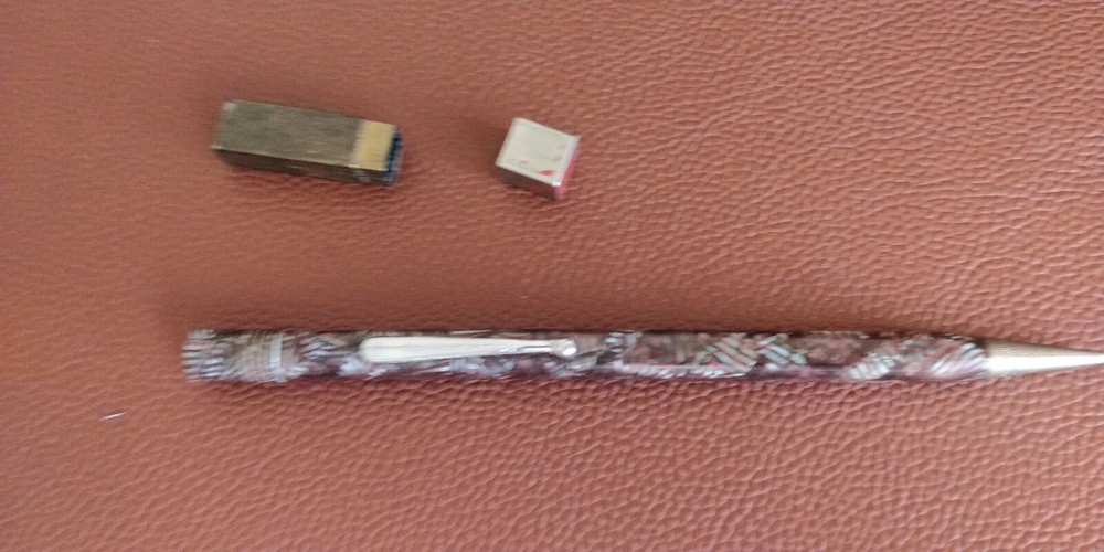 Gorgeous Eversharp Unusual Long Slender Mechanical Pencil Green