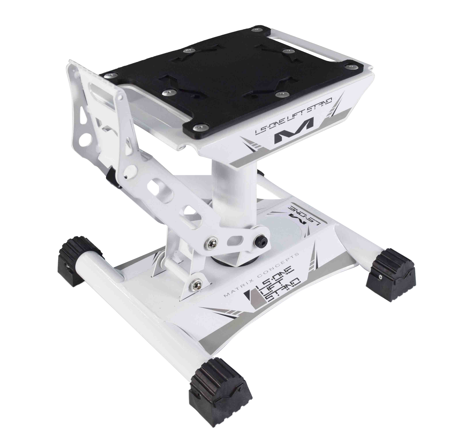 Matrix Concepts Motocross LS-ONE Motorcycle MX Lift Stand White