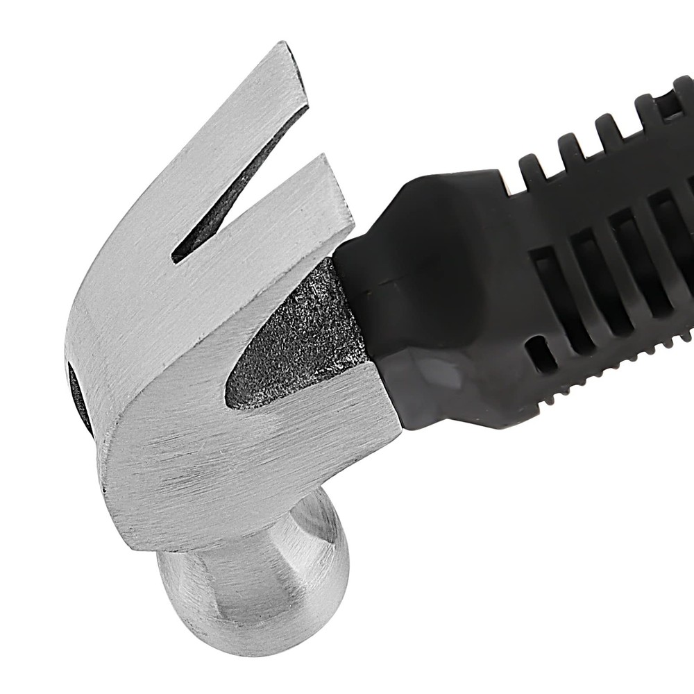 4 Pack 8 Oz Small Hammer, Compact Stubby Claw Hammer with Comfortable Grip, M...