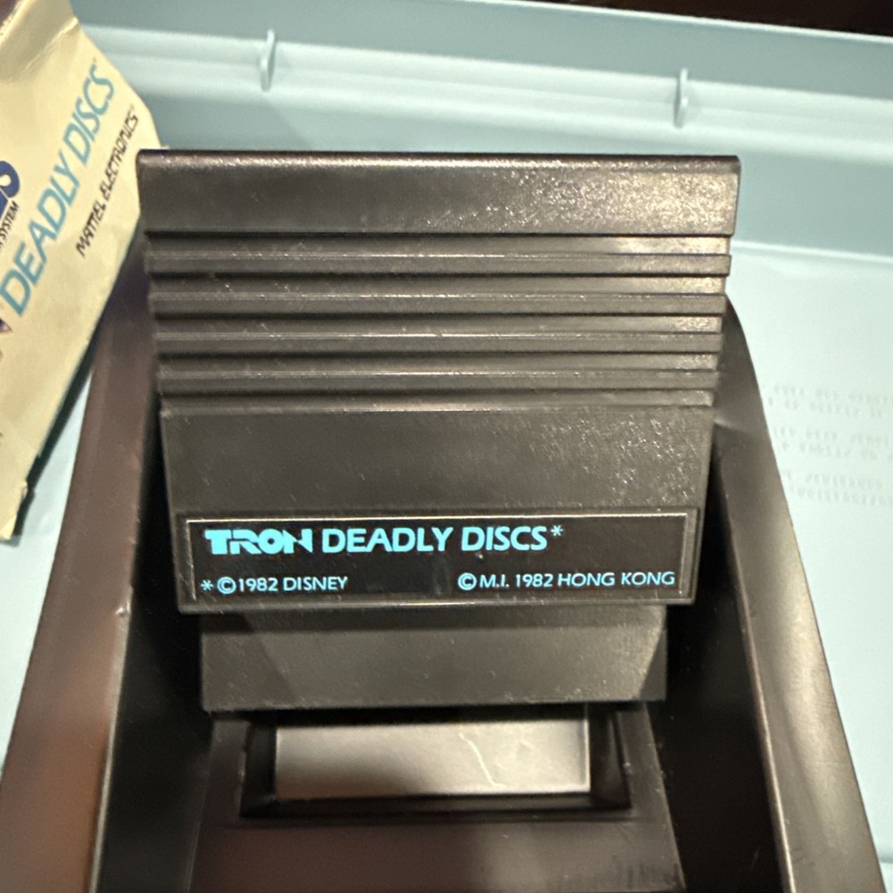 Aquarius Tron Deadly Discs Mattel Electronics Home Computer System 1982 Tron