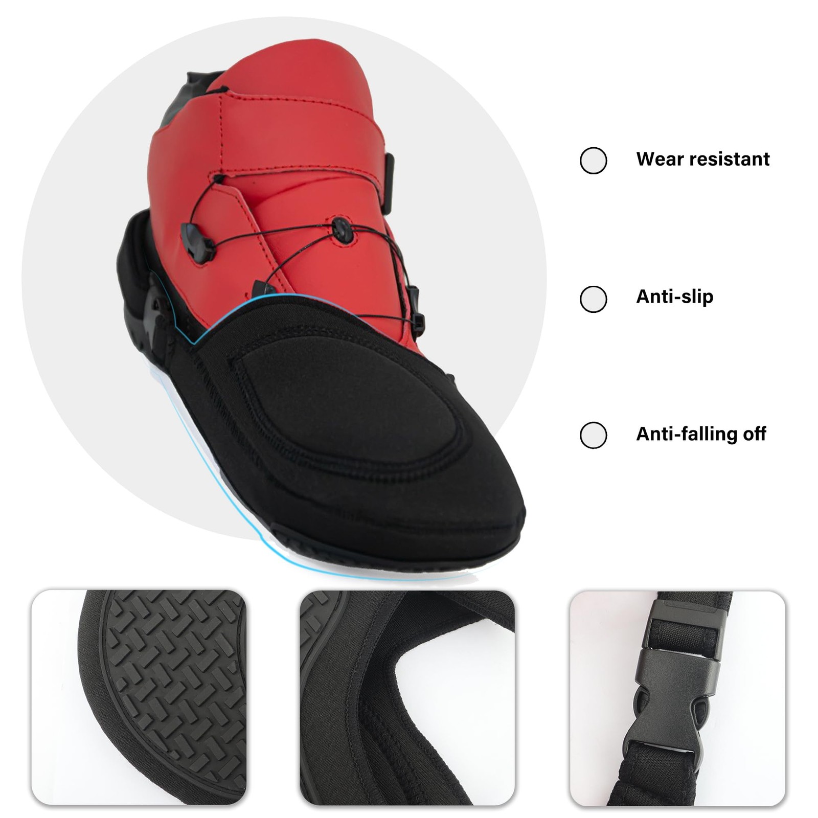 Motorcycle Shoe Protector,AntiSlip Motorcycle Shifter Shoe Protector Keeps & ...