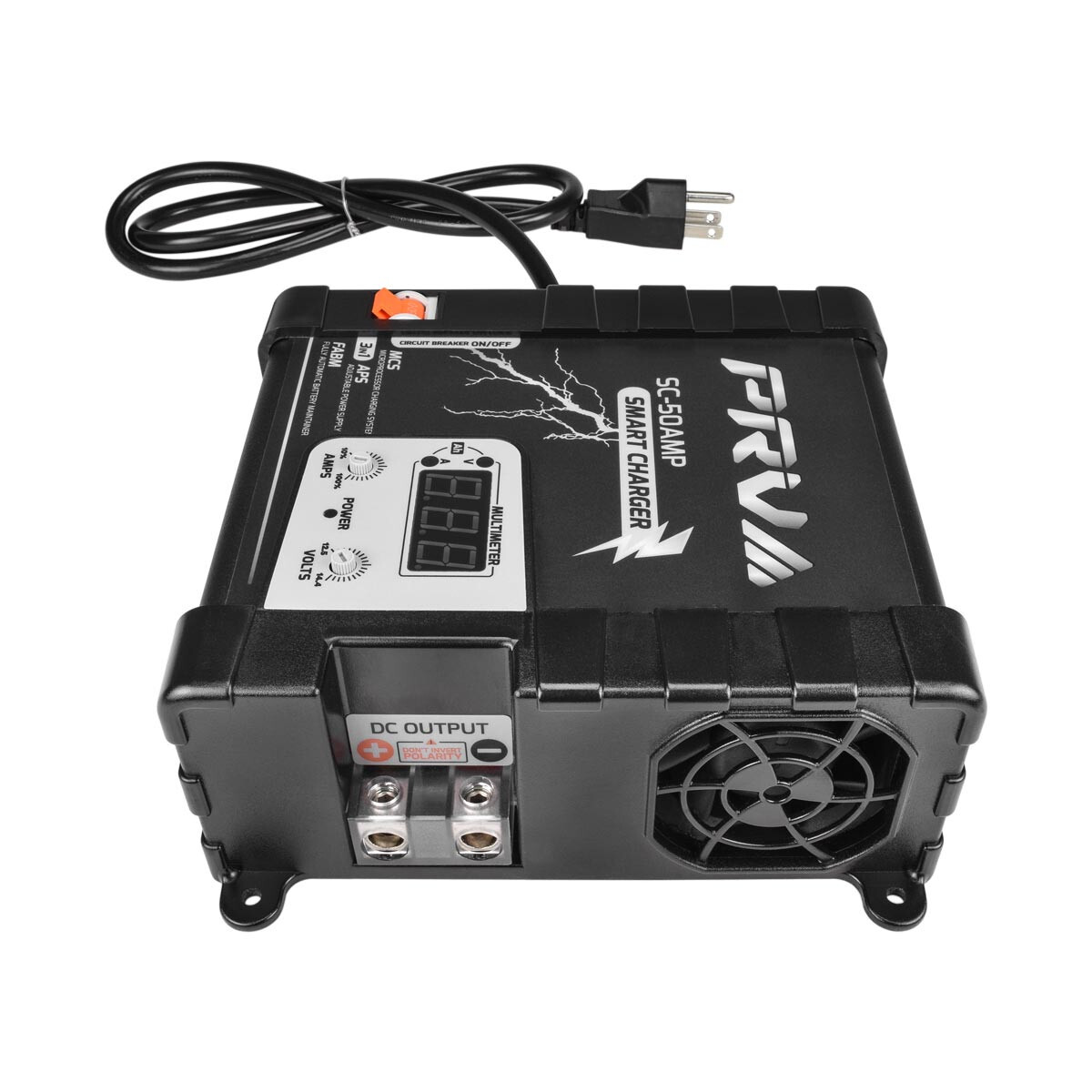 PRV 50A Power Supply Car Battery Charger PRV SC-50AMP Smart Auto Maintainer