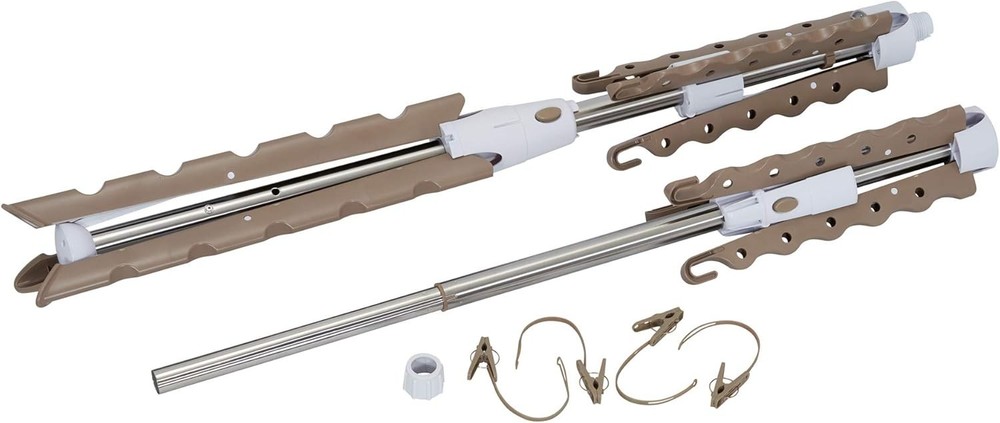 Adjustable Tripod Clothes Dryer Rack, Space-Saving Garment Hanging Solution