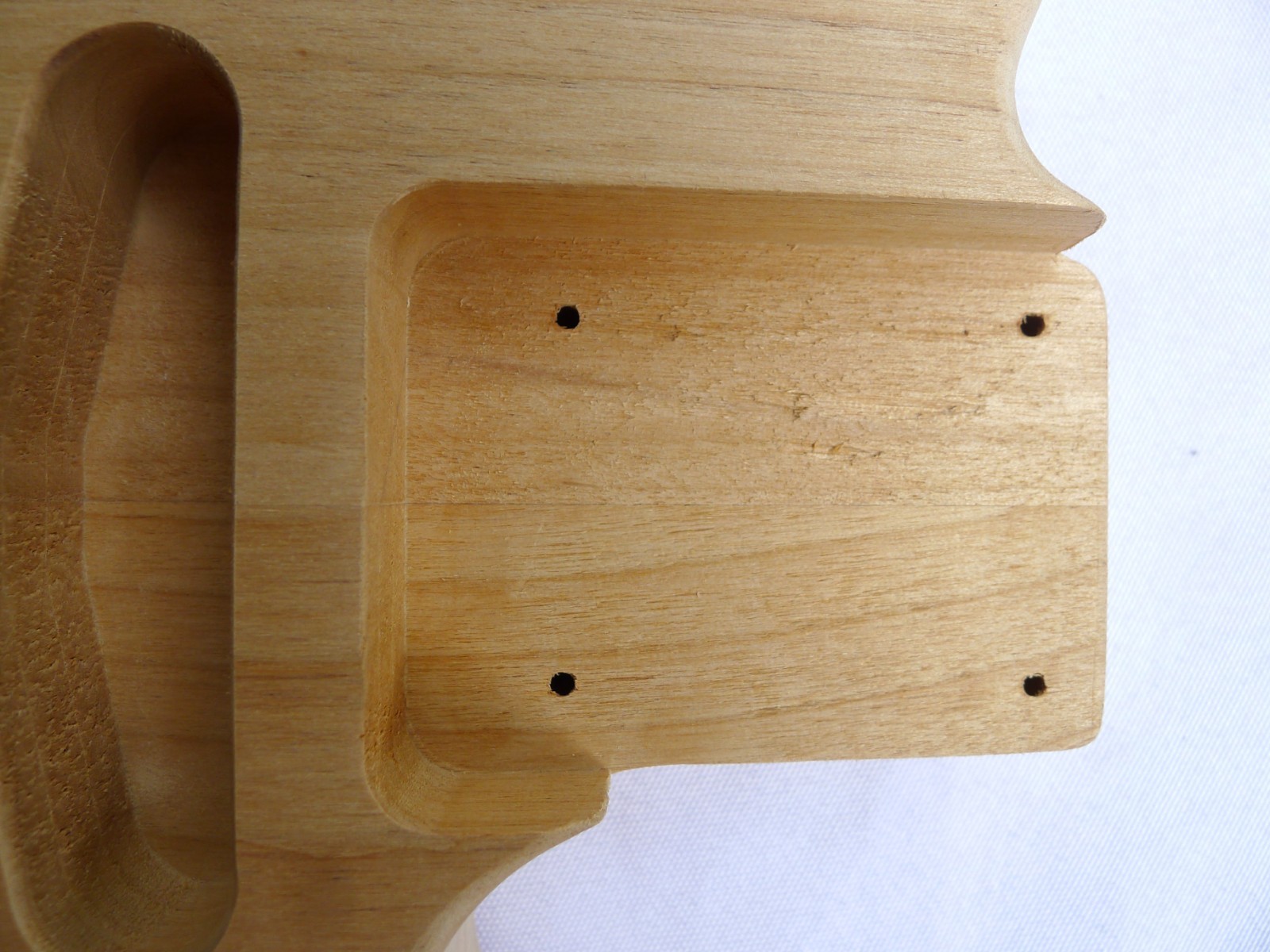 Tele Vintage Style Guitar Body 2 pcs Centre Joined Alder Unfinish ≦ 4.6Lbs