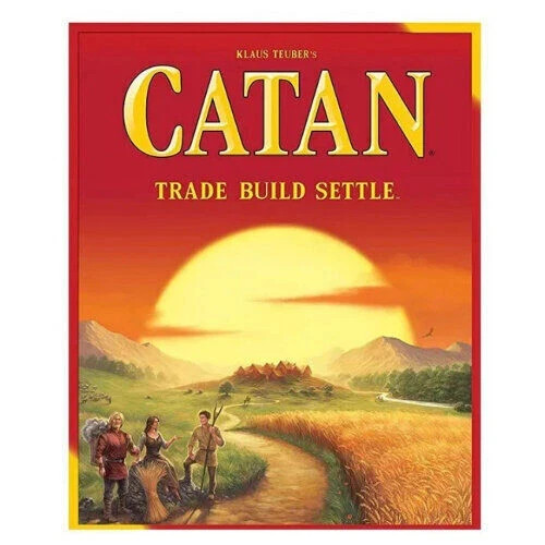 Catan Trade Build Settle Board Game –Trade, Build, Settle, Classic Strategy Game