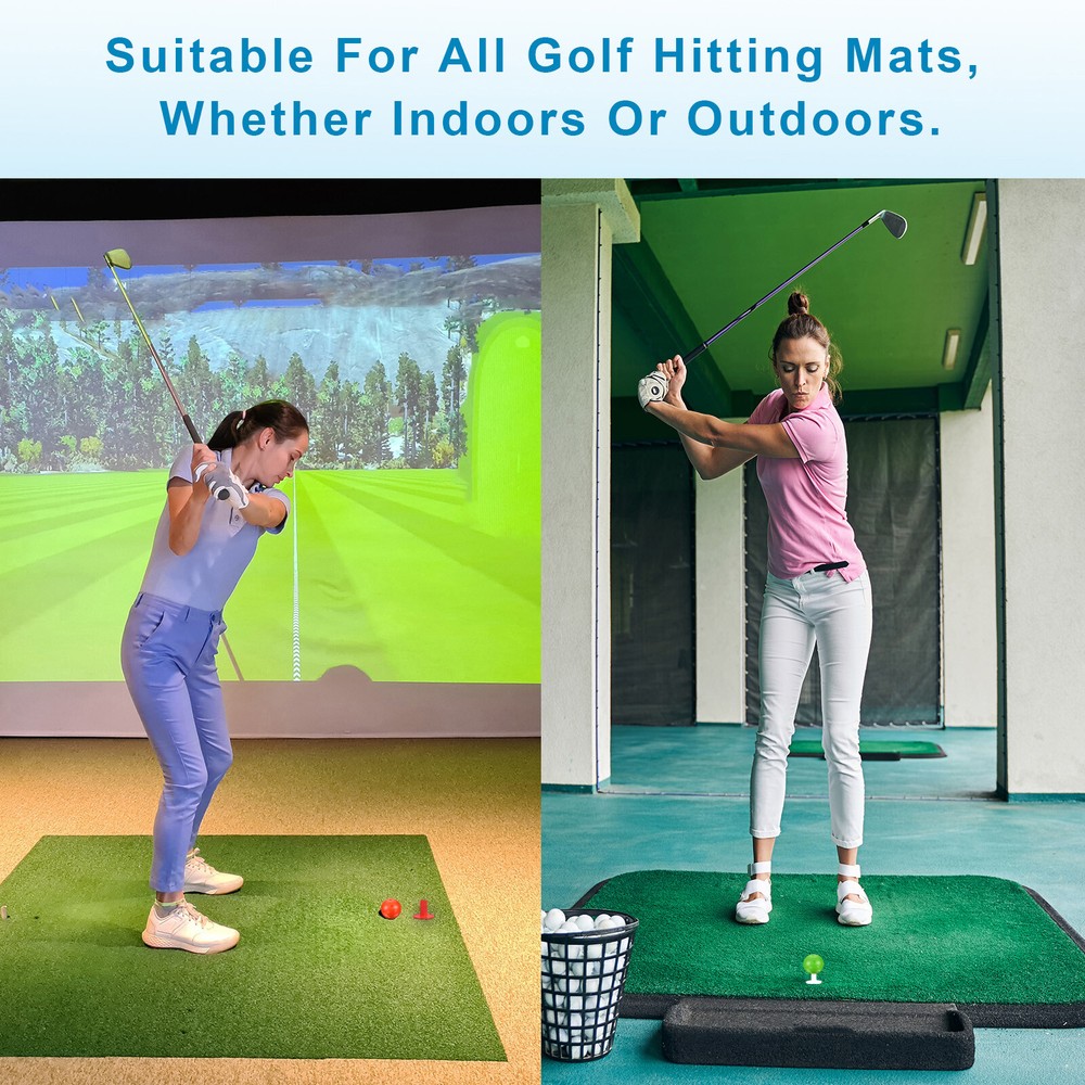 5 Pcs 2.8" Rubber Golf Tees Tall Practice Training Driving Range White