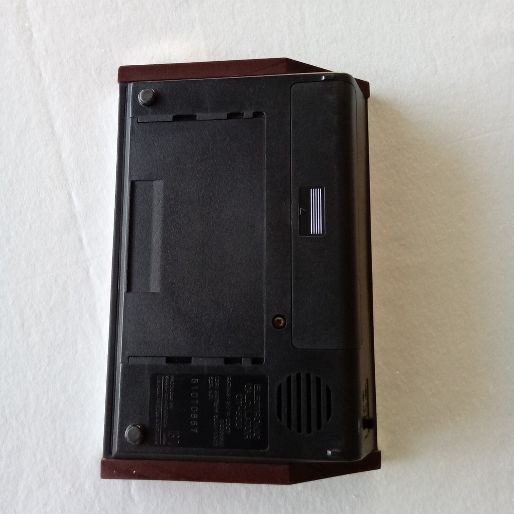 Sharp Elsi Mate Calculator / Stop Watch / Desk Clock Model CT-600