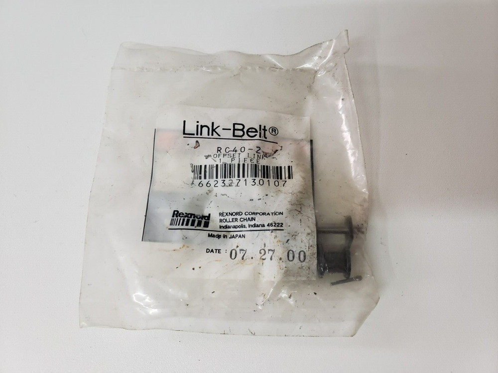 Link-Belt RC40-2 Offset Roller Chain Link