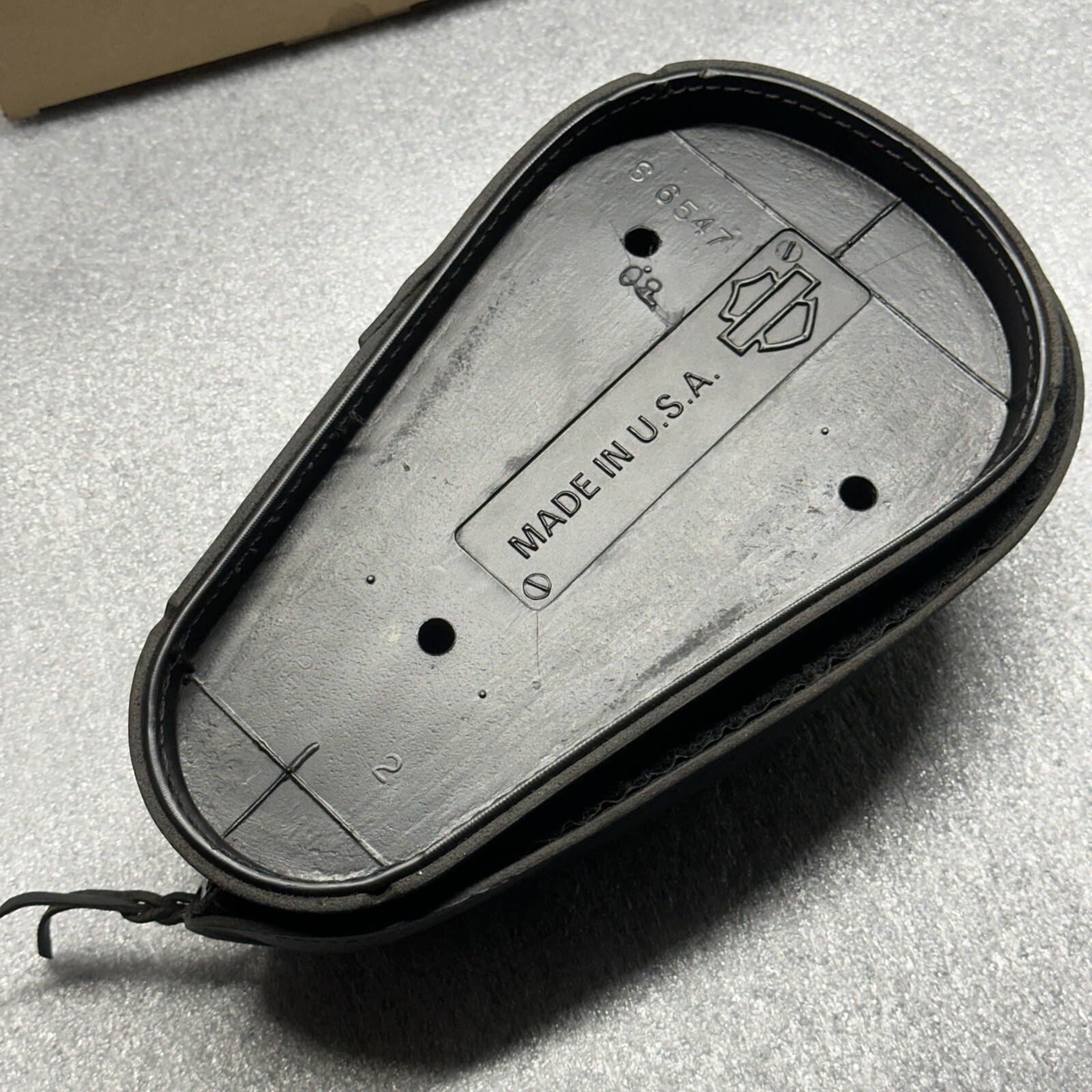 88-99 OEM Harley Softail Heritage Loggerhead RIGHT Toolbox