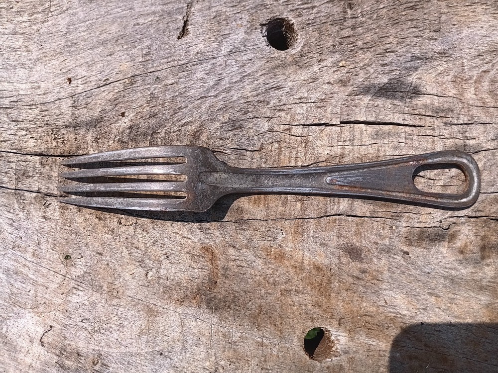 WW2 Era US Army Mess Kit Fork