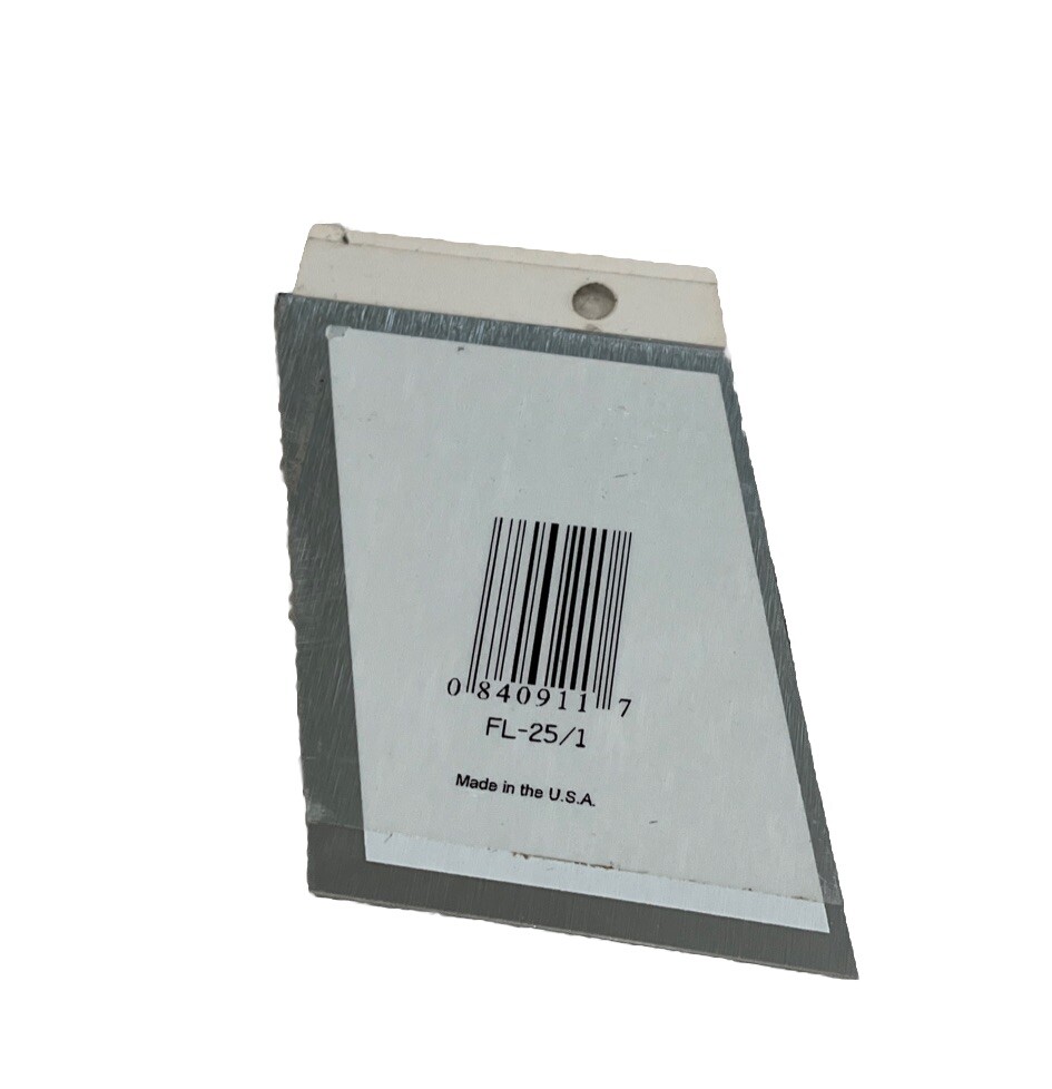 Self adhesive Reflective “1” Number chrome 1