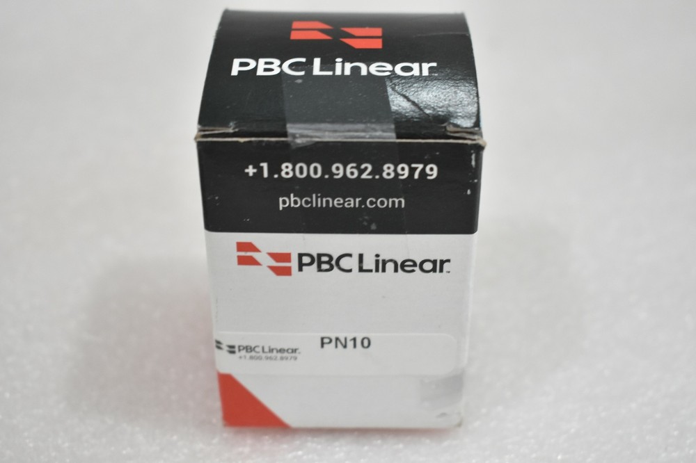 PCB LINEAR PN10 PILLOW BLOCK, .625" BORE, 1.175"L, LINEAR MOTION SOLUTIONS