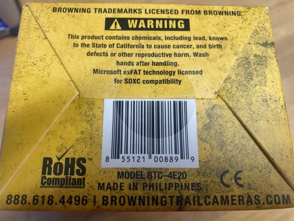 Browning Trail Cameras Command Ops Elite 20 Trail Camera New BTC-4E20