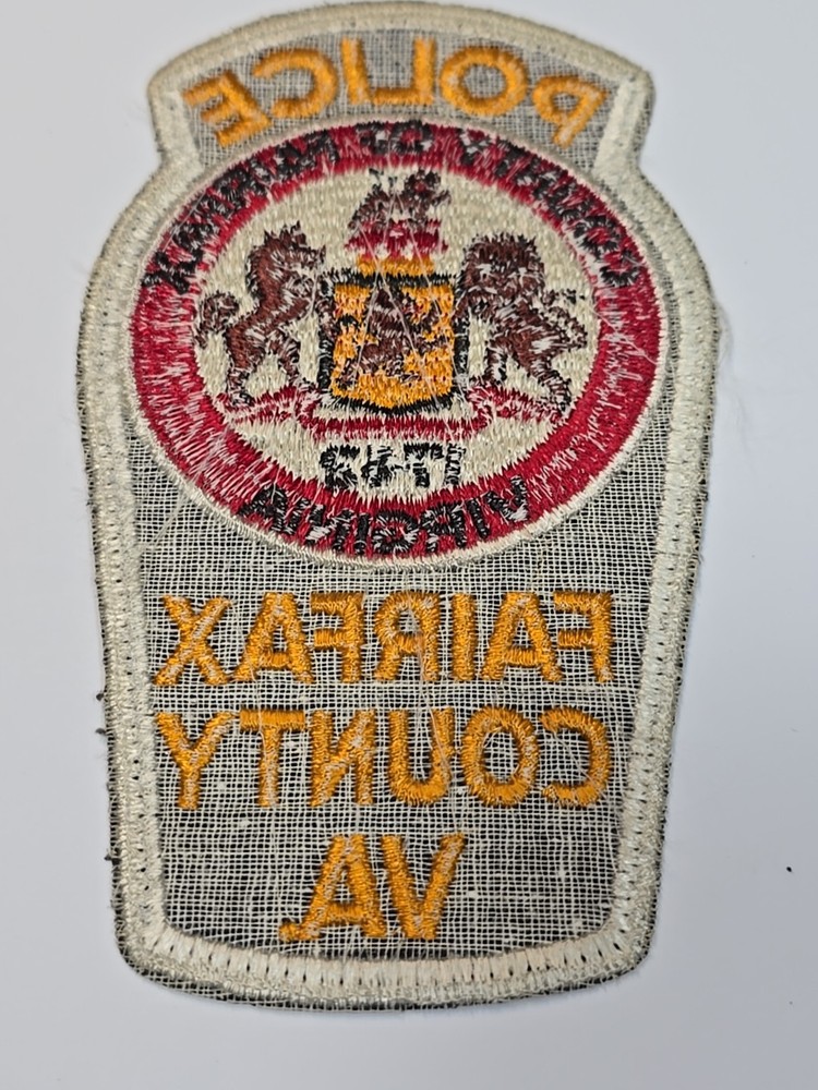 Fairfax County Police Patch Virginia