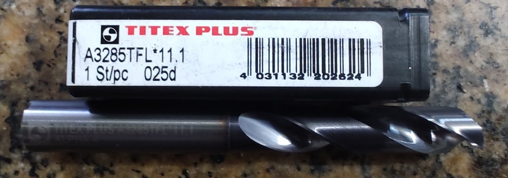TITEX PLUS 11.1MM COOLANT THROUGH DRILL BIT