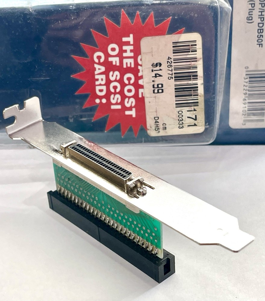 QVS SCSI Adaptor IDC50P/HPDB50F