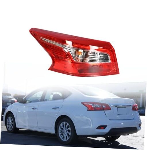 Rear LeftTail Light Assembly Replacement for Sentra 2016-2018 Outer Driver Side