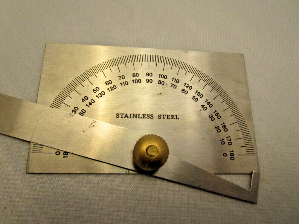6" Stainless Steel Protractor