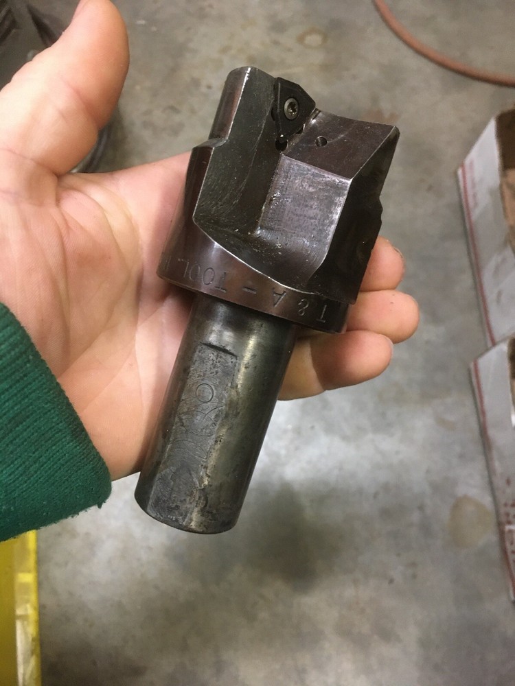 T&A Tool 1 Drill Countersink Indexable Carbide Insert Mill Tool Holder 1-1/4 Shk