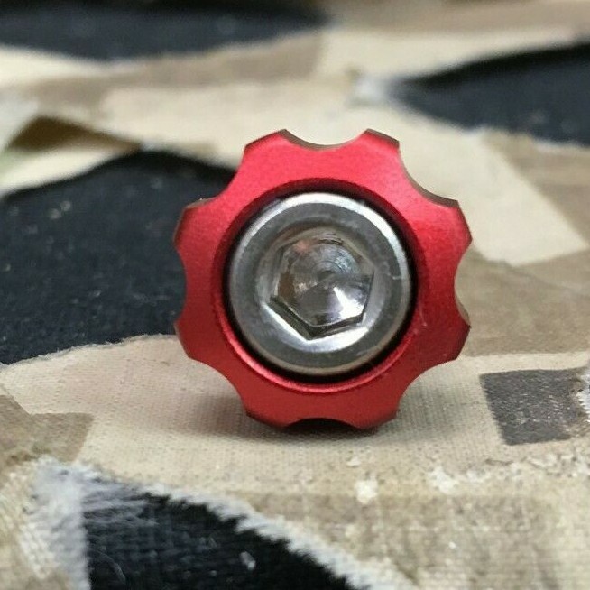 New Exalt Feedneck Thumbscrew For Planet Eclipse EMEK, EMF100, ETHA 2- Red
