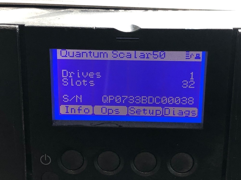Quantum Scalar Tape Library Autoloaders Model 50