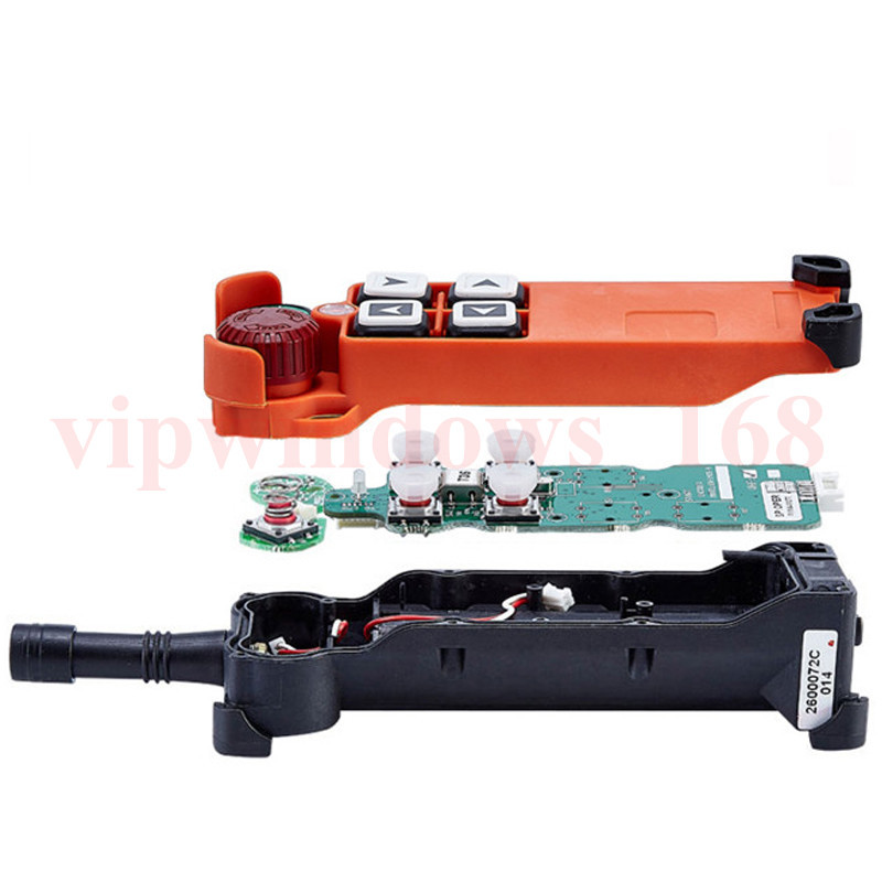 Industrial Wireless Hoist Crane Remote controller Transmitter&Receiver 4 bottons