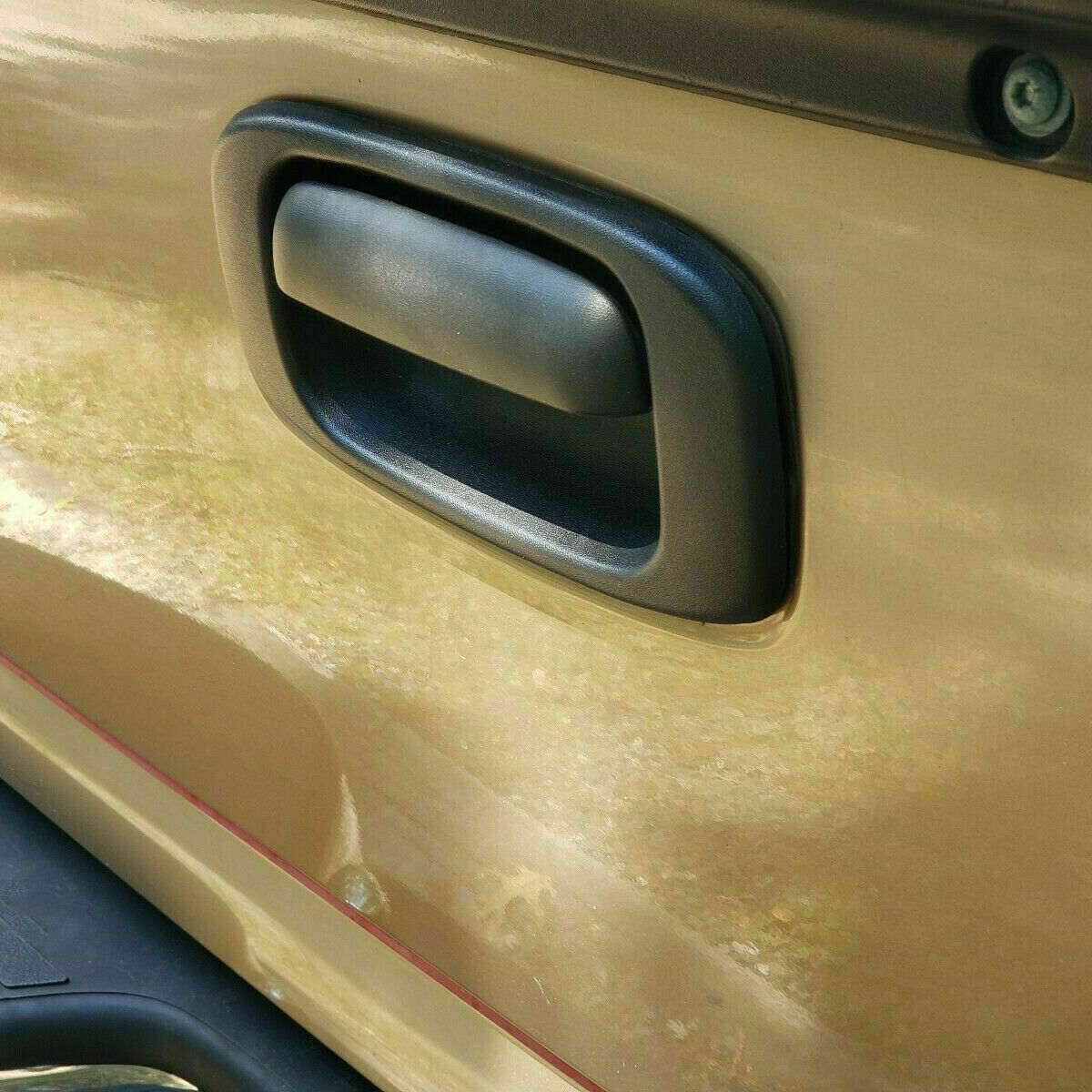 Tailgate Handle Bezel Cover Black For GMC SIERRA Chevy SILVERADO 1500 1999-2006