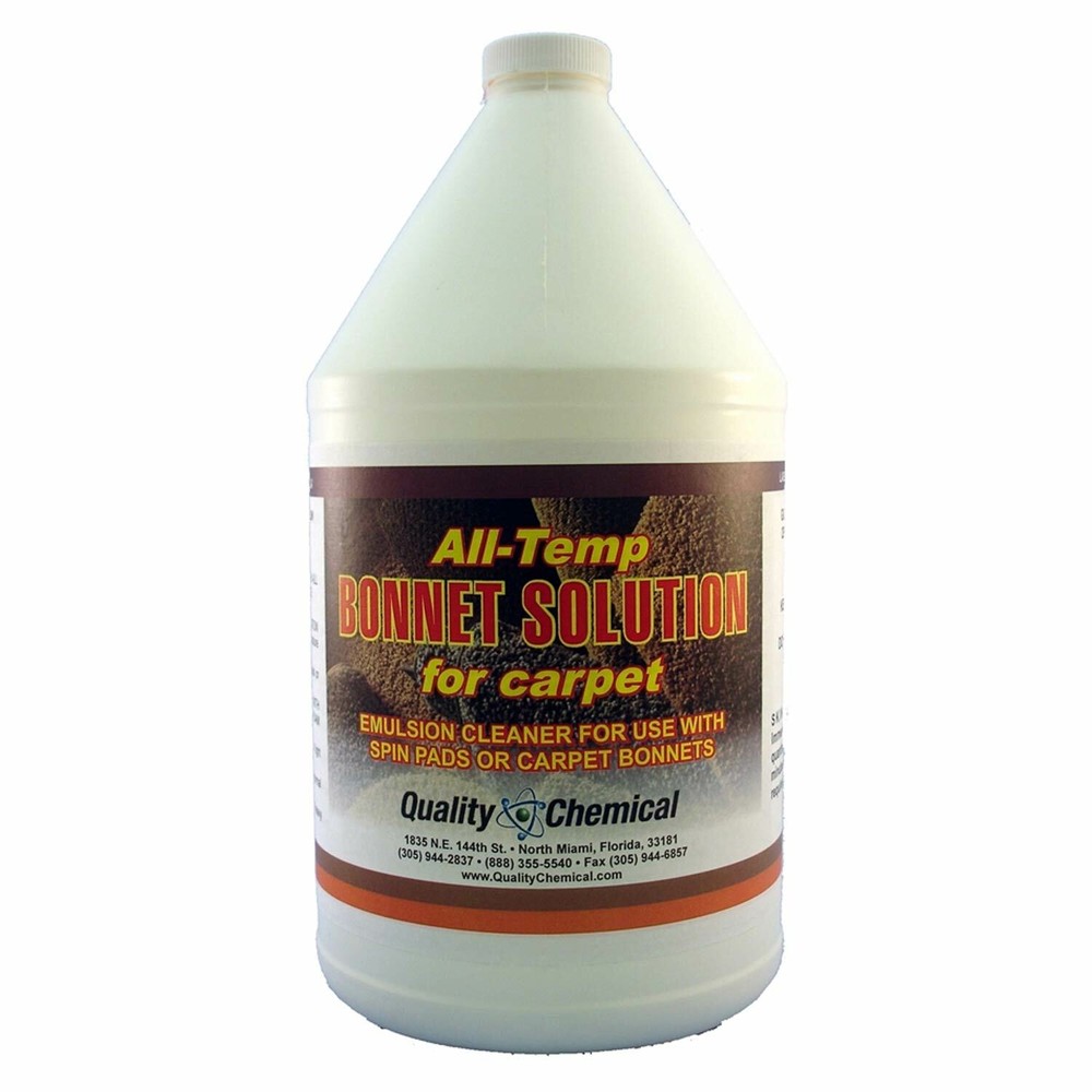 Carpet Bonnet Cleaning Solution / 1 Gallon (128 oz.)