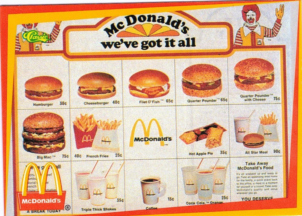 1996 McDonald's (Restaurant) Trading Card Pack