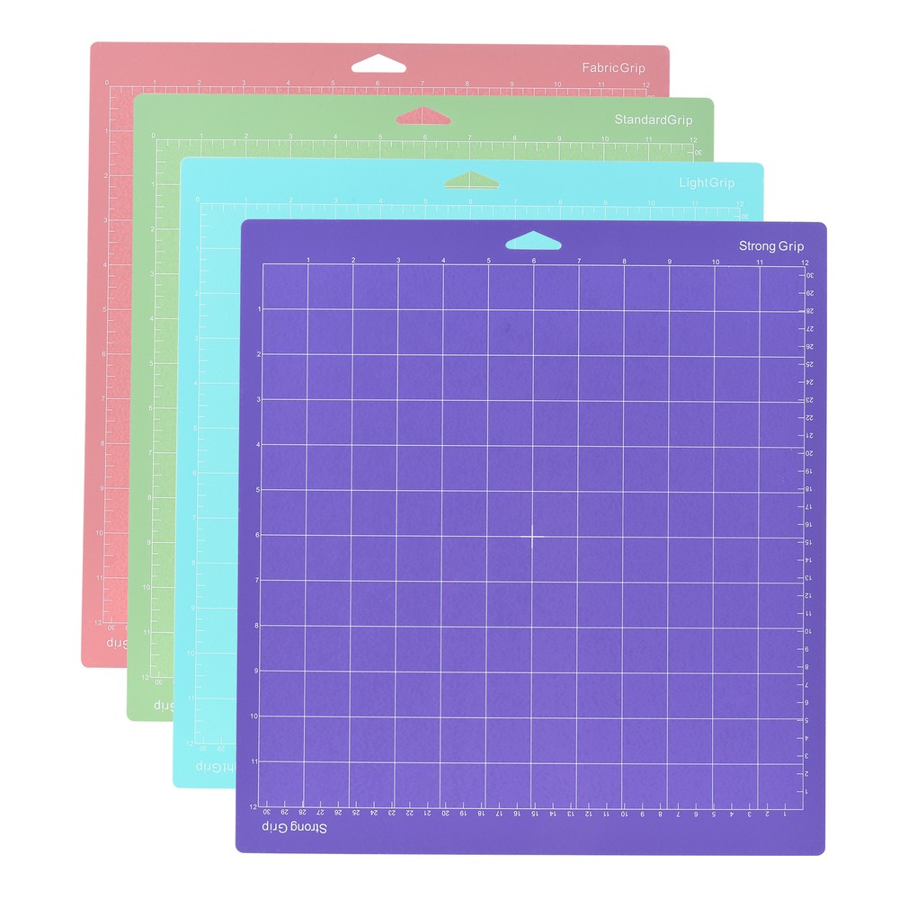 4PCS 12*12 Inch Replacement Cutting Mat Adhesive  Gridded Cutting E4O4