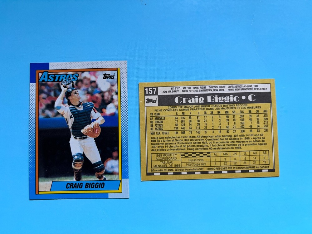 U Pick from 40+ Different Craig Biggio items