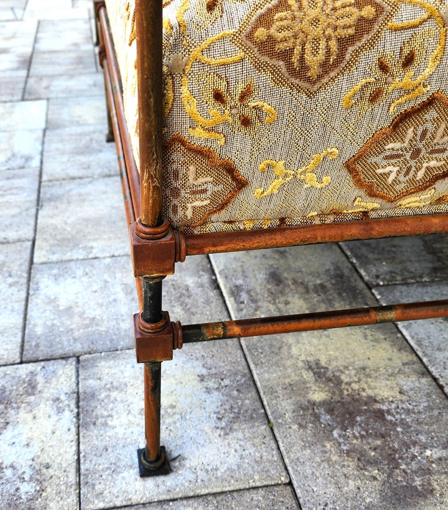 Antique Iron Daybed Bench