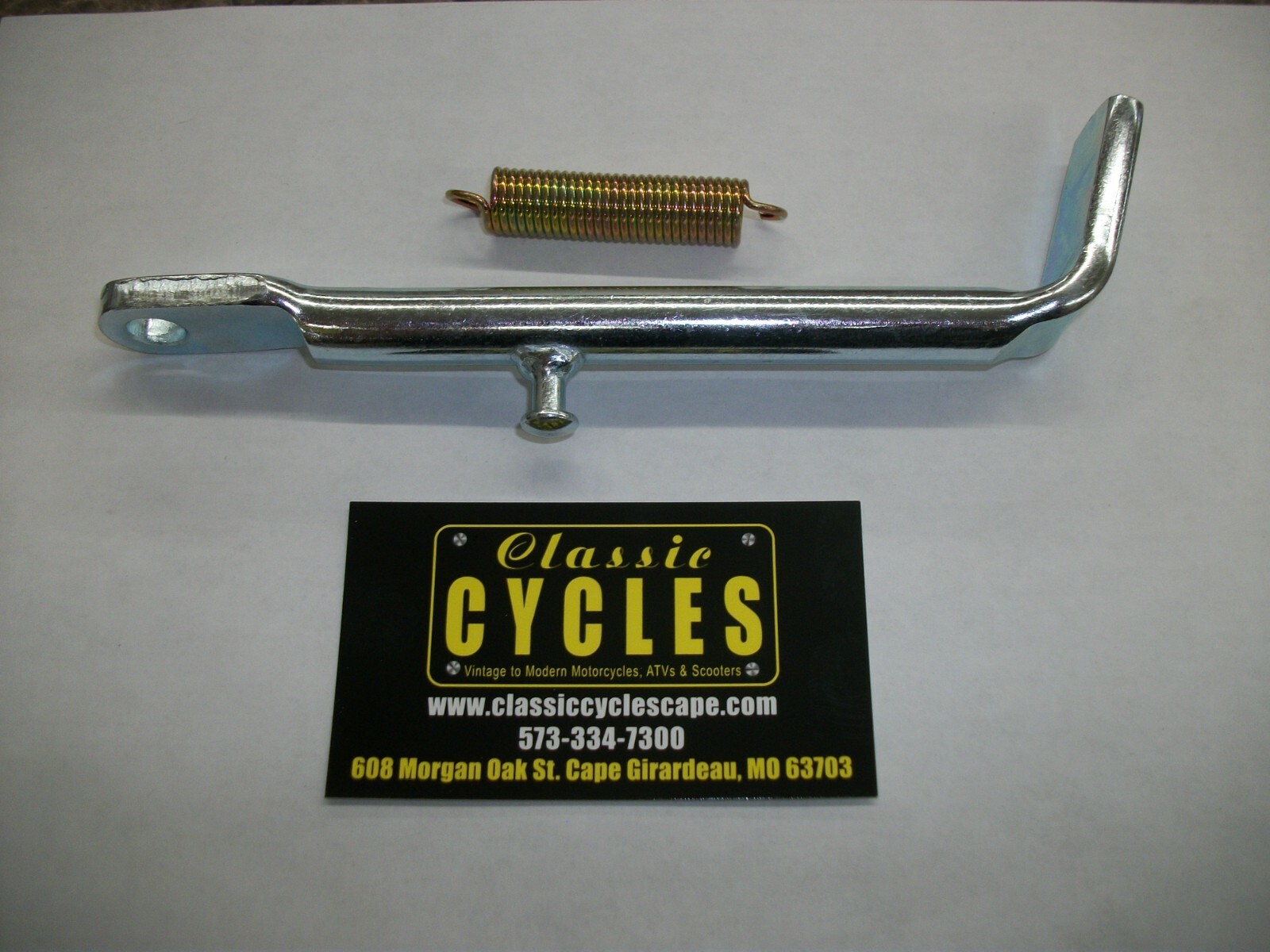 Kickstand and Spring Kick Stand Mini Trail Honda Z50 Yzinger Yamaha Mini bike