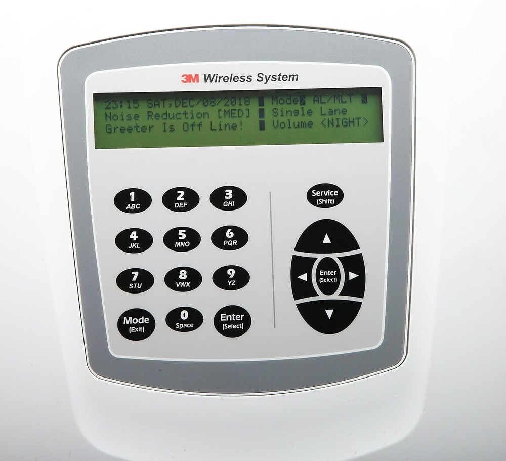 3M 1BAE XT-1 Wireless Drive Thru Intercom Base + Vehicle Detector & Greeter XT1