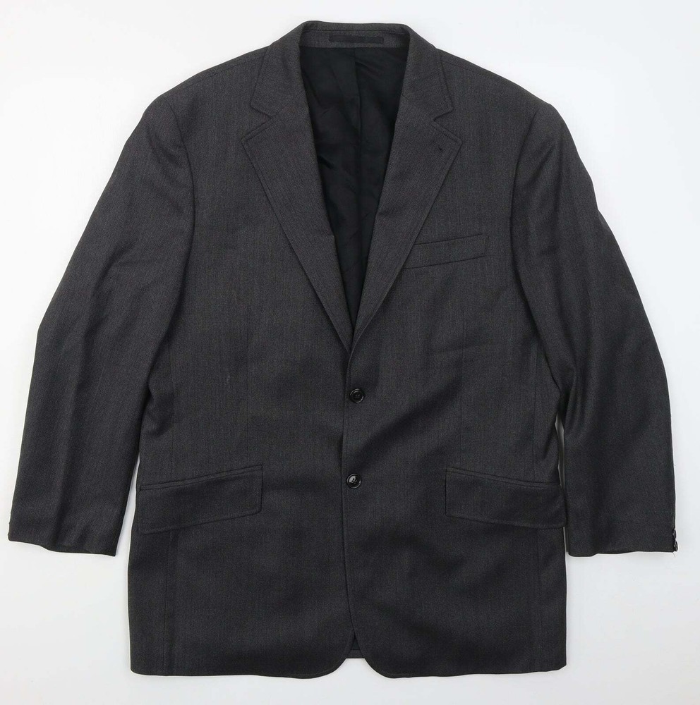 NEXT Mens Grey Wool Blend Suit Jacket Size 42