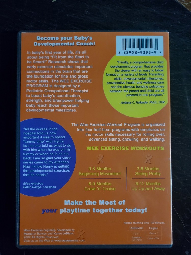Wee Exercise A Developmental Workout For Baby's First Year Fit from the Start