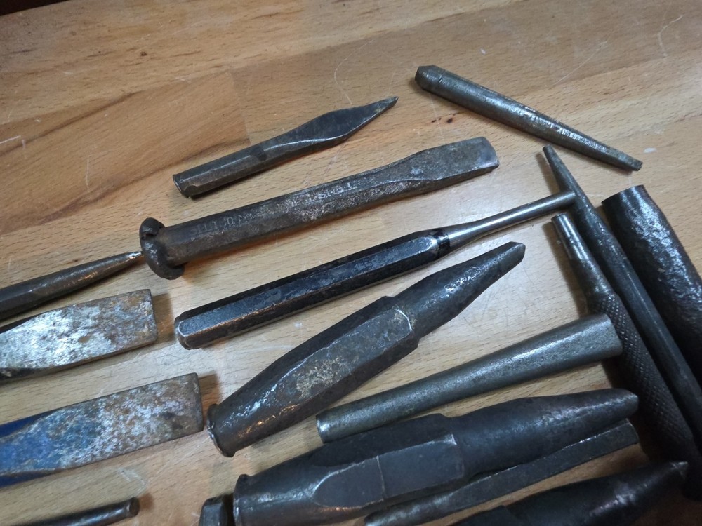 punch and chisel Lot