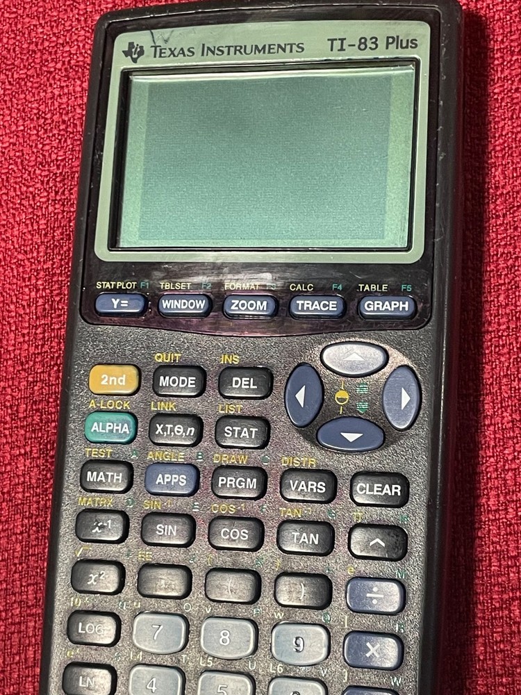Texas Instruments TI-83 PLUS calculator