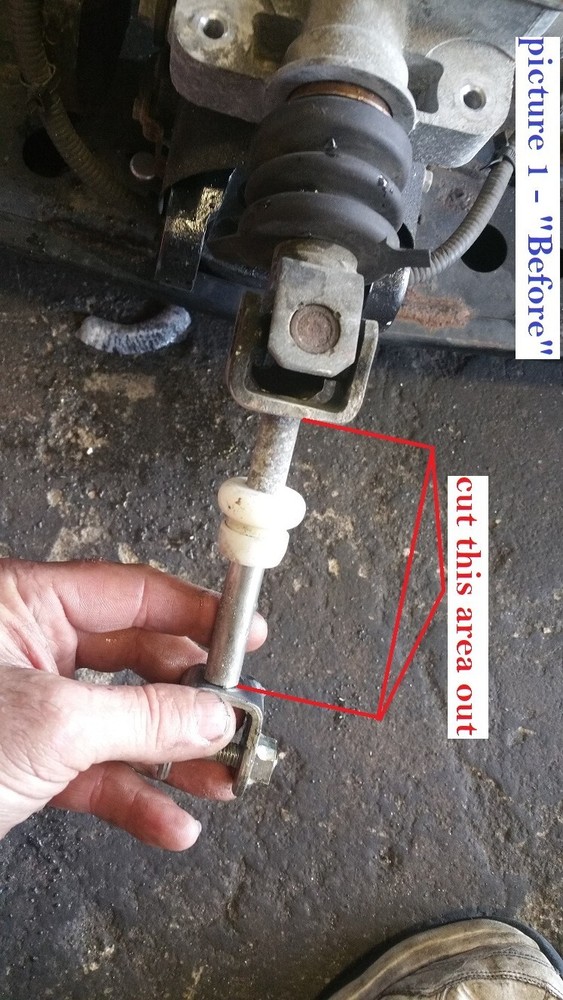 VQ35DE 6-spd transmission shifter relocation bracket