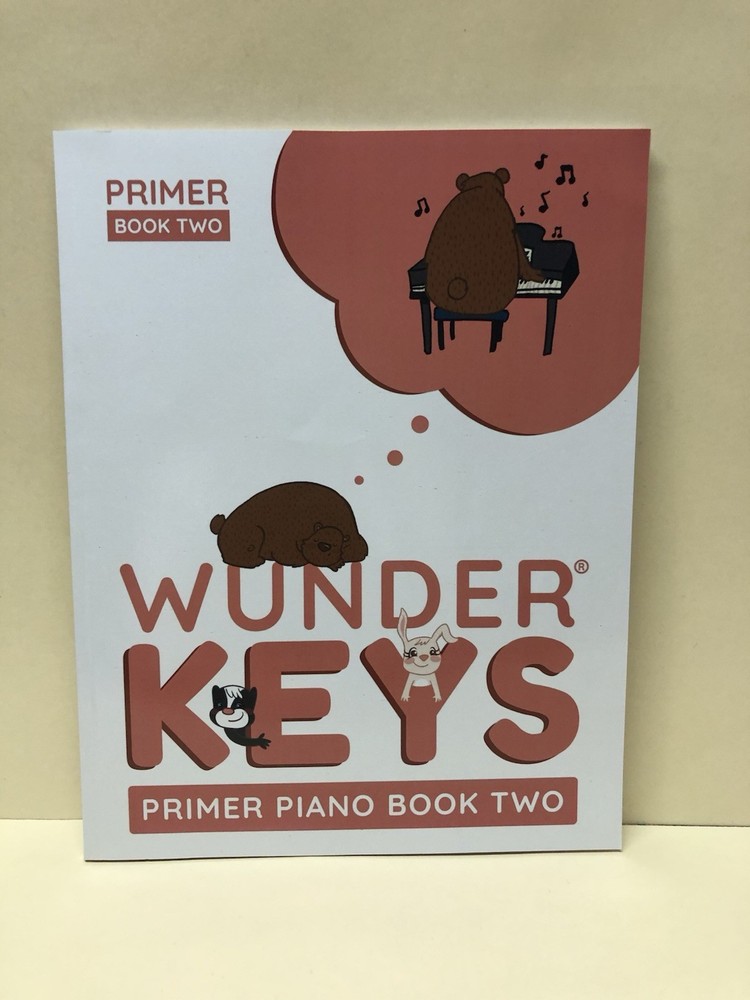 Piano Teaching Book - “Wunder” Keys - Primer Book 2