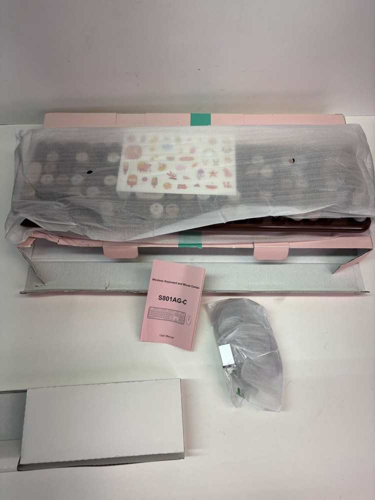 Wireless keyboard and mouse combo