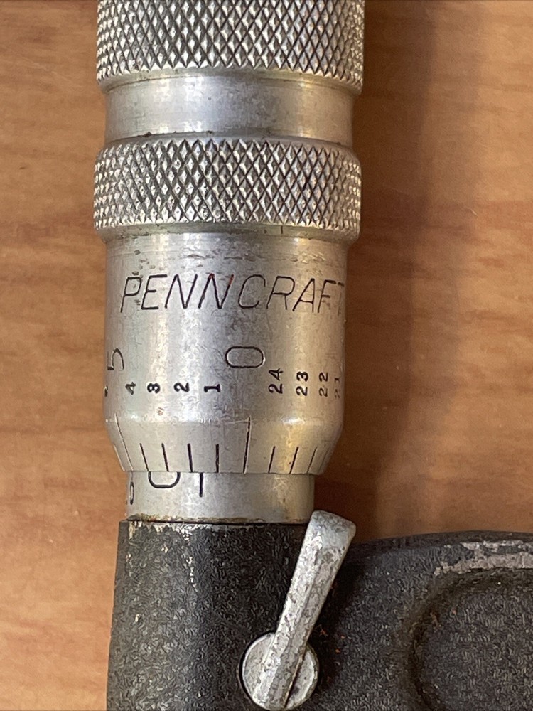 Penncraft 1-2" Outside Micrometer