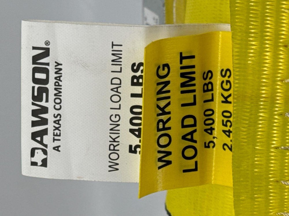 4"X5' Roll Off Container Strap 4 Pack