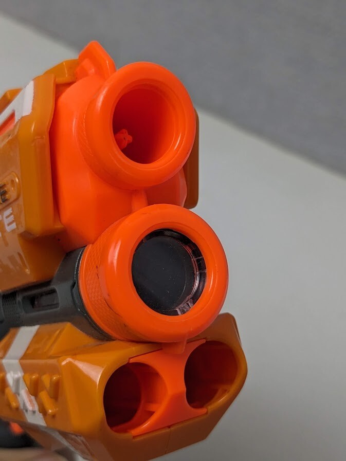 Nerf N Strike Firestrike Elite Orange Light Beam Targeting NO Bullets Or Battery