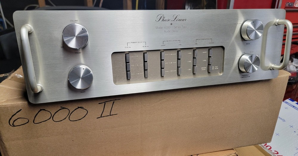 Phase Linear Audio Delay Model 6000 Series Two W/ Rack Handles - FULLY SERVICED
