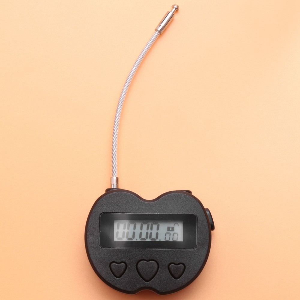 Time Lock LCD Display Time Lock USB Rechargeable Temporary Timer Padlock4162