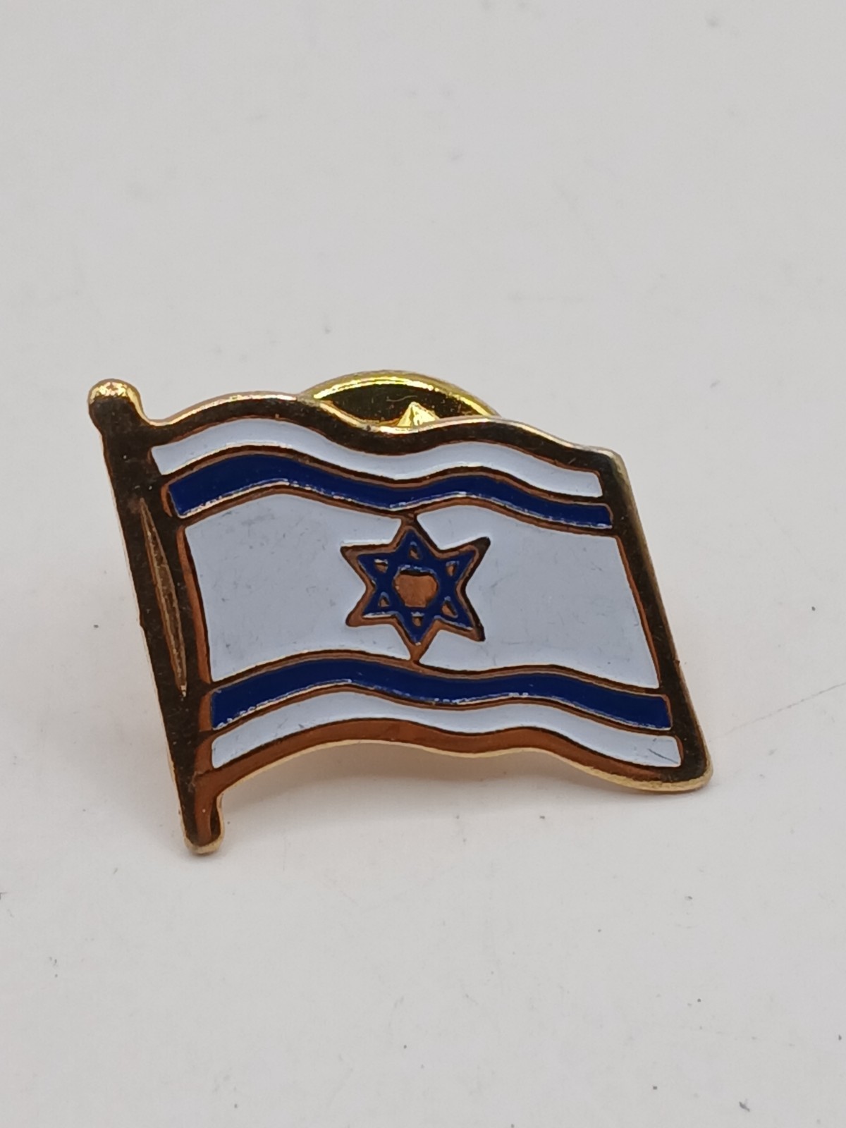 Israel Flag Enamel Lapel Pin