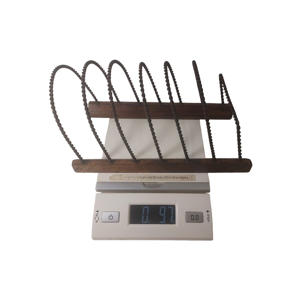 Twisted Wire Sorter Rack - Document/Mail Holder - 10" Long