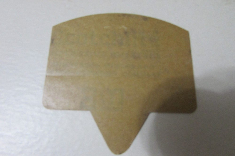 OLD 1ST PRINTING MATTHEWS SHIELD LIGHT BROW BACK CONSOL COAL MINING STICKER