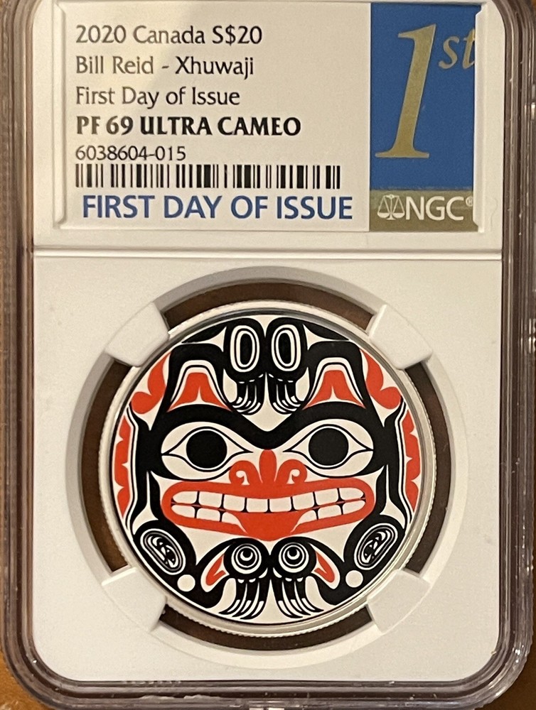 2020 Canada S$20 Bill Reid Proof NGC